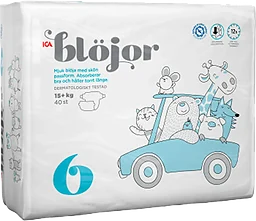 Blöjor Strl 6 15+kg 40-p