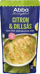 Citron & Dill Sås Ugnsbakad Fisk 4 Port