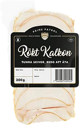 Rökt Kalkon Tunna Skivor
