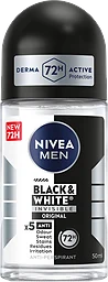 Black & White Invisible 72h Deodorant Roll-on