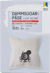 Dammsugarpåse 3101 5-p