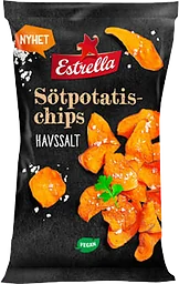 Sötpotatischips Havssalt