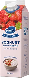 Fruktyoghurt Sommarbär Laktosfri 2,1% 1l