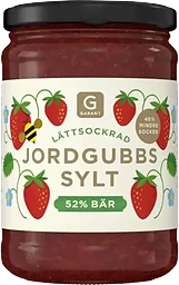 Jordgubbssylt 52% Bär Lättsockrad