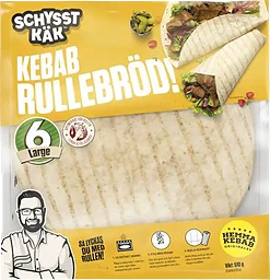 Kebabrullebröd Large