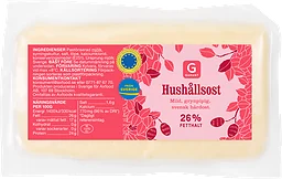 Hushållsost Mild 26%