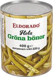 Gröna Bönor Hela