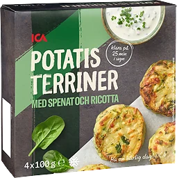 Potatisterrin spenat & ricotta