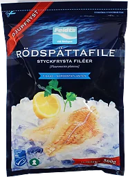 Rödspättafilé