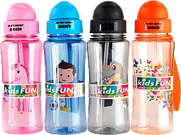 Flaska Flip Top Kids Fun 460ml 1-p