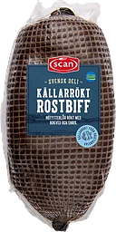 Rostbiff Källarrökt i skivor ca 14g