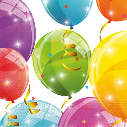 Servett Ballong 33cm 20-p