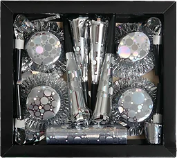 Partybox 4 pers silver