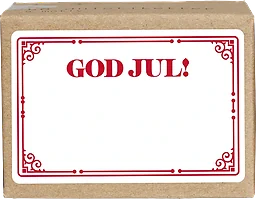 Juletiketter God jul