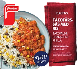 Tacofärssås med Ris Fryst/1 Port