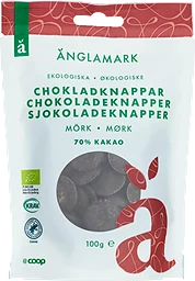 Chokladknappar Mörka Eko
