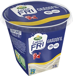 Laktosfri Gräddfil 10%