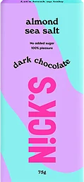 Chokladkaka Mörk Almond Sea Salt