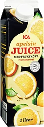 Apelsinjuice med fruktkött