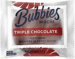 Glass Mochi Trippel Choklad