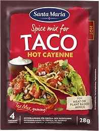 Taco Spice Mix Hot Cayenne