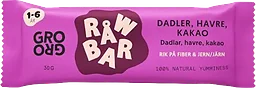 Råwbar Dadlar Havre Kakao