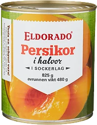 Persikor i Halvor i Sockerlag