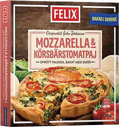 Mozzarella Körsbärtomat Paj Fryst/1 Port