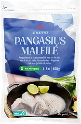 Pangasiusmalfilé Fryst