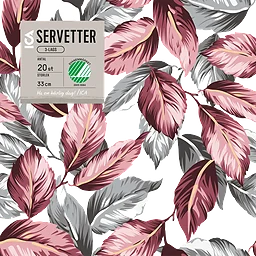 Servett Leafmix 33cm 20-p