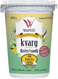 Fläder Vanilj Kvarg 0,3%