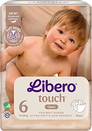 Touch 6 13-20kg Tejpblöjor