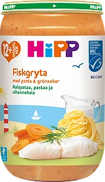 Barnmat Fiskgryta pasta & grönsaker 12+ Mån