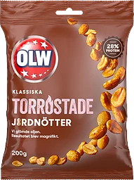 Jordnötter Torrostade