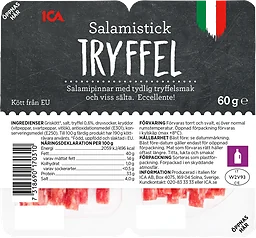 Salamisticks Tryffel