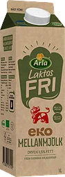 Laktosfri Mellanmjölk Eko
