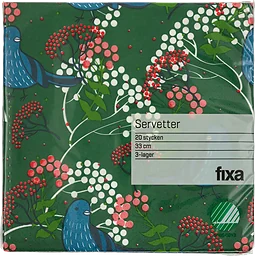 Servett Blåflågel 33cm