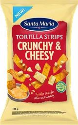 Crunchy Cheesy Tortilla Strips