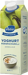 Päron Vanilj Slät Yoghurt Laktosfri 2,1%