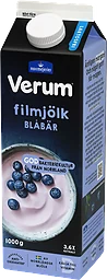 Blåbär Filmjölk