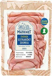 Extrarökt skinka