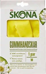 Gummihandske medium 1-p