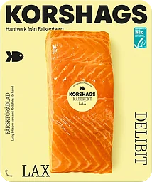 Laxfilé Färsk Kallrökt bit Miljömärkt