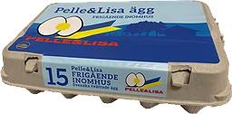 Ägg M/L 15-pack