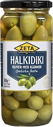 Halkidiki Oliver med Kärnor