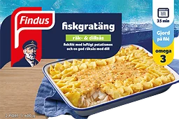 Fiskgratäng Räkor & Dill Fryst