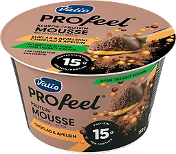 Proteinmousse Choklad Apelsin Laktosfri 1,6% Valio ®