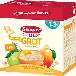 Äpple Mango Gröt 1-3 År