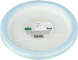 Tallrik 26cm Flat med Dekor