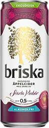 Alkoholfri cider Svarta Vinbär 0,5% Eko